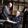  2012: Empfang für Helmut Schmidt im Friedenssaal des Rathauses 