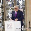  Außenminister Frank-Walter Steinmeier bei seiner Laudatio auf die Jugendpreisträger 