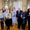  Nach dem Festakt: Preisträger, Laudatoren und Münsters Oberbürgermeister 